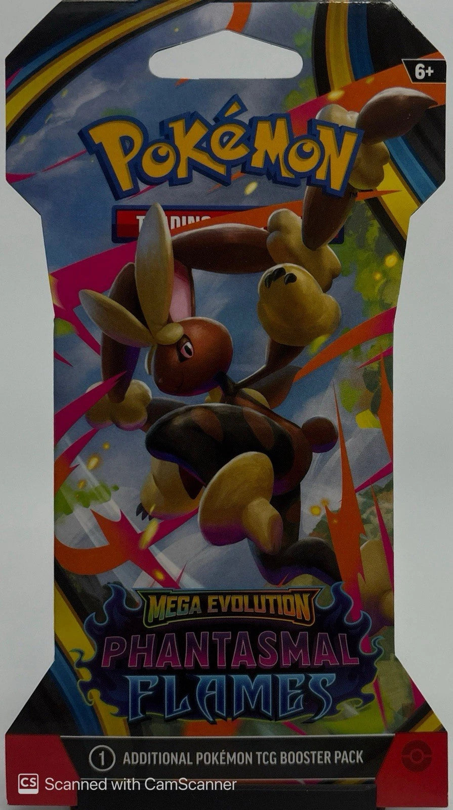 Pokémon TCG: Mega Evolutions – Phantasma Flames Sleeved Booster Pack